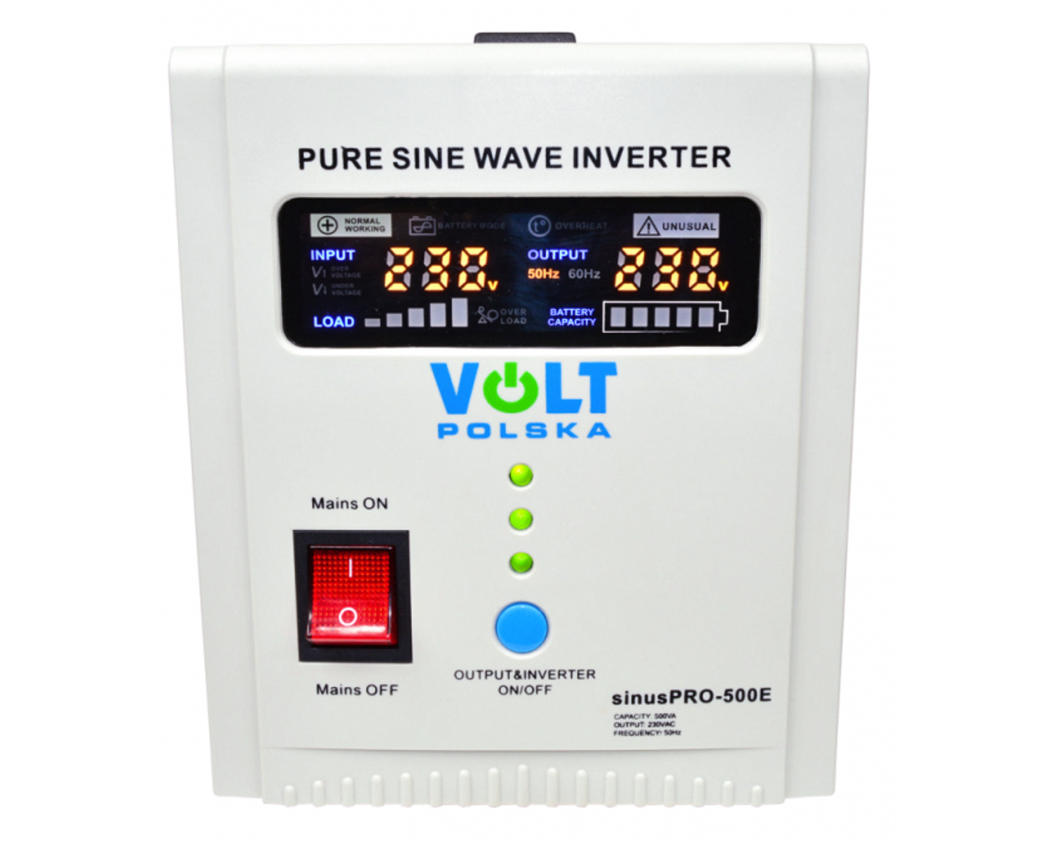 Núdzový zdroj napájania sinusPRO 500 E 12V 300W VOLT