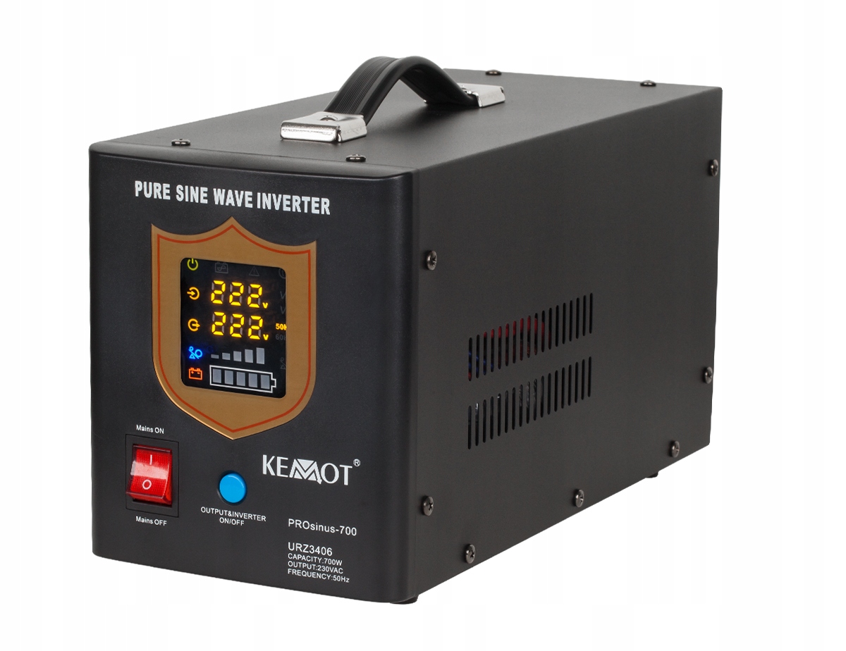 Núdzový zdroj energie pre pec, čerpadlo, kotol ÚK, UPS 700W