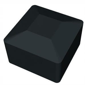 Krytka na montážne profily 40x40-čierna 10KS