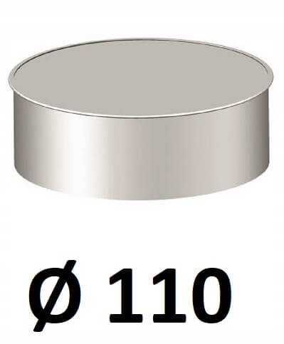 Okrúhly uzáver 110 [mm] ZINKOVANÝ