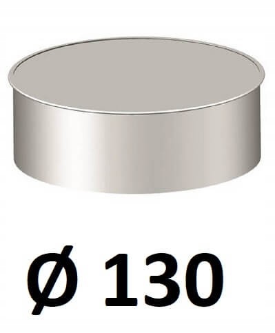 Okrúhly uzáver 130 [mm] ZINKOVANÝ