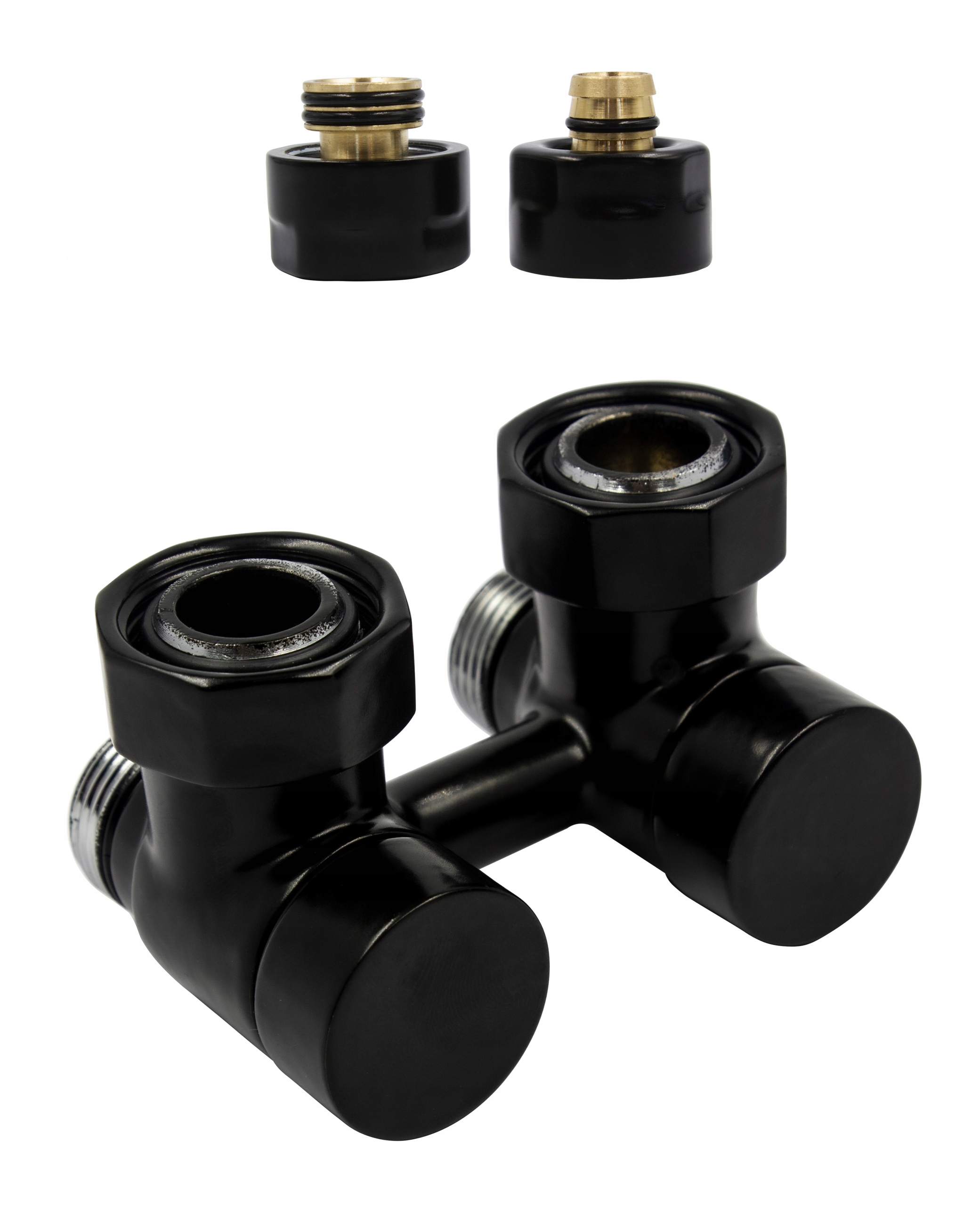 EXKLUZÍVNE 50mm čierna podložka + ventil PEX16mm