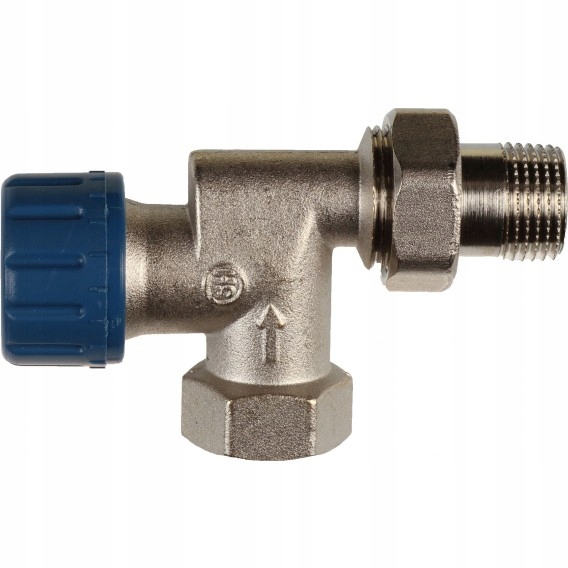 Termostatický ventil DN15 1 / 2x1 / 2 ", poniklovaný