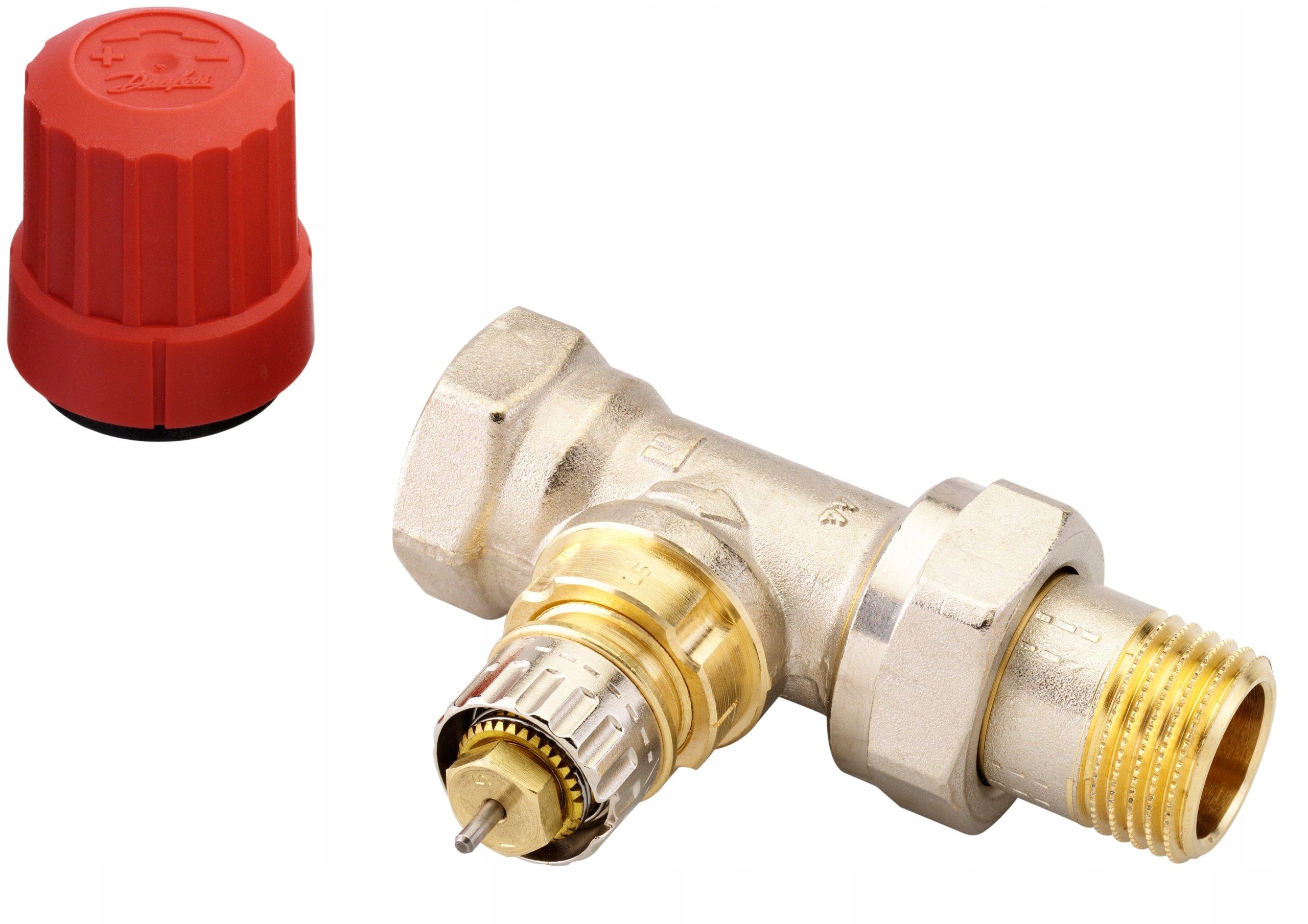 Priamy termostatický ventil 1/2 " Danfoss