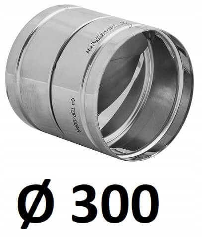 Spätný ventil z nehrdzavejúcej ocele 300 [mm]
