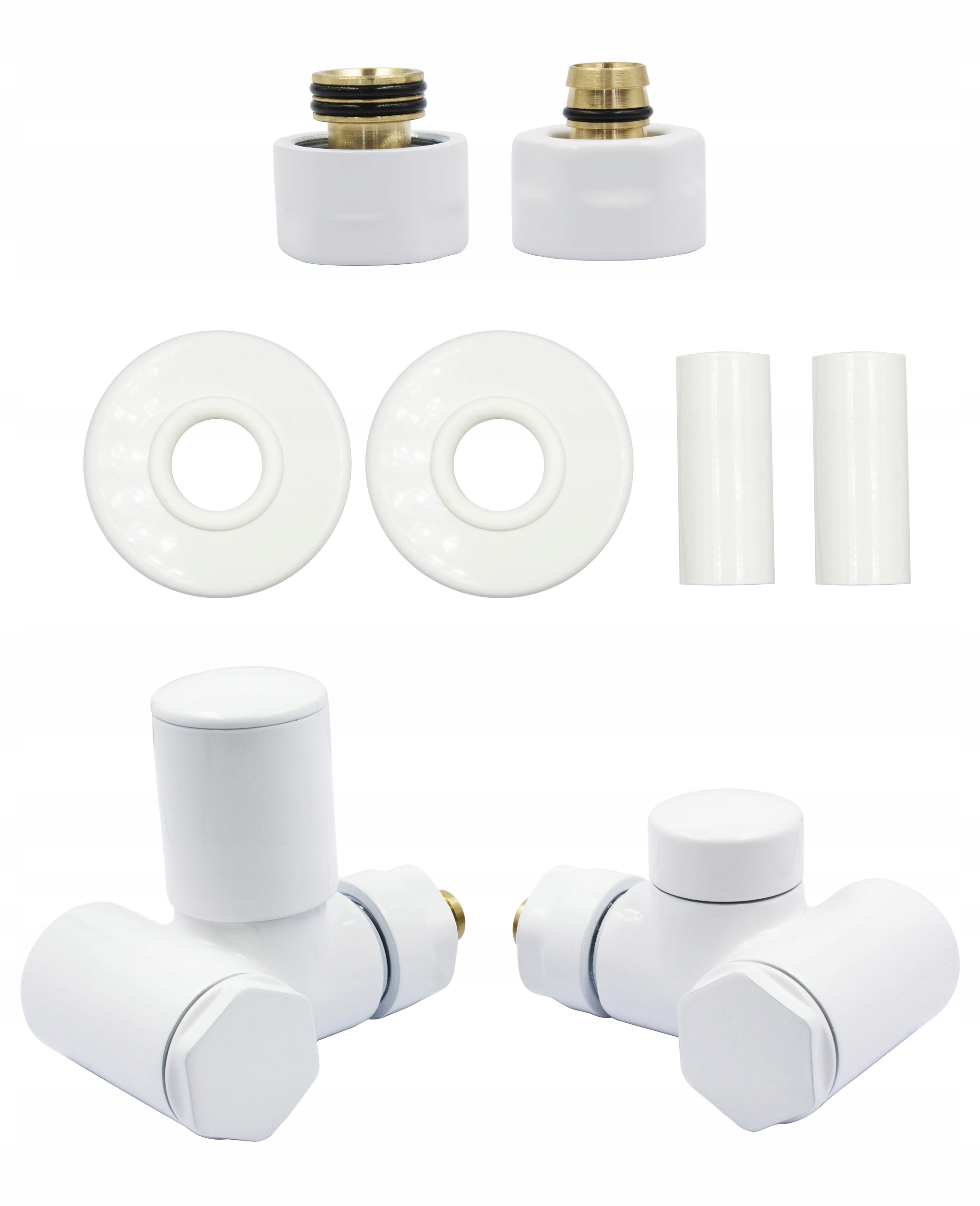 Reg. Ventily INTEGRA biela + PEX konektory + rozety