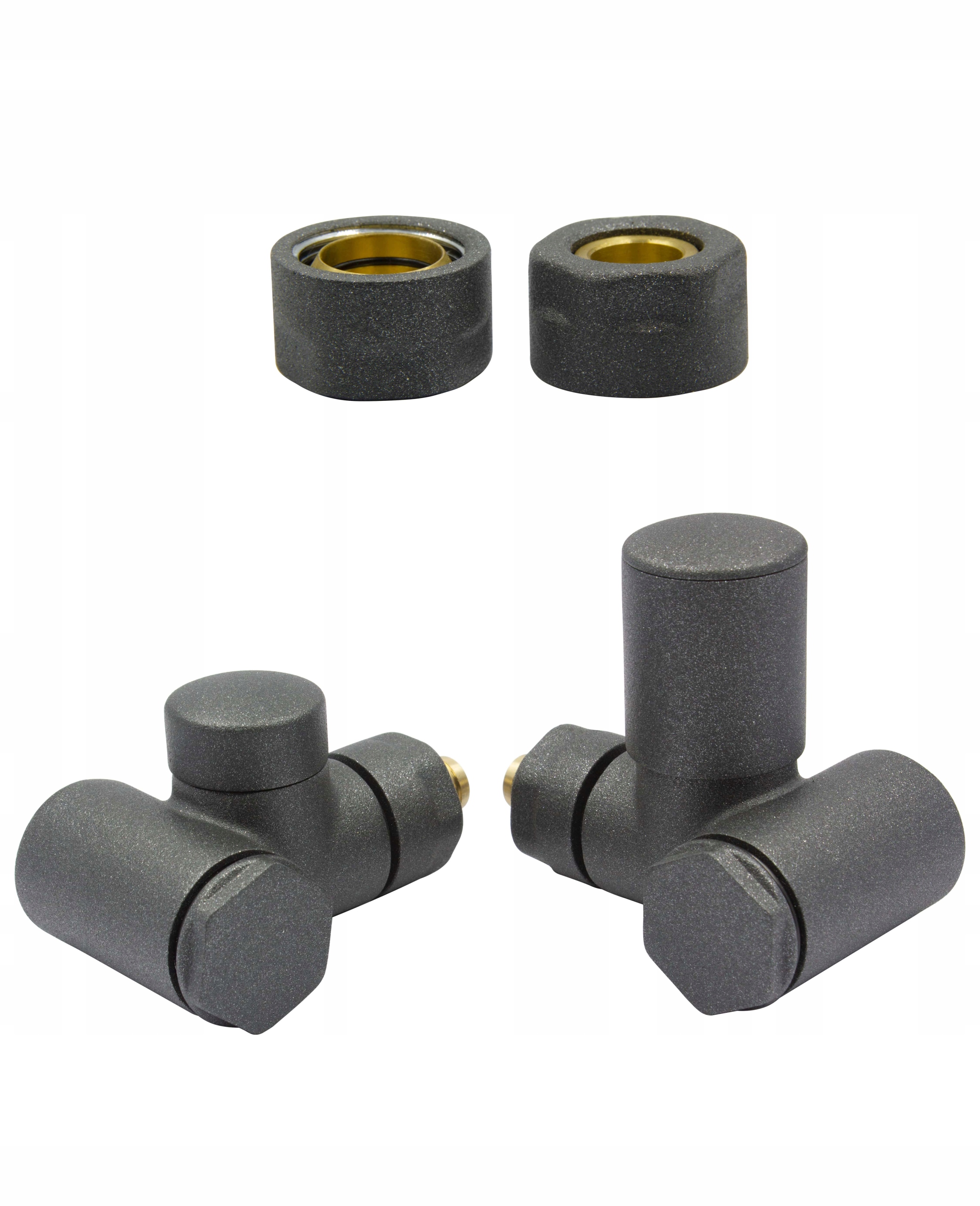 Reg. Ventily INTEGRA graphite str + PRAVÉ Cu konektory