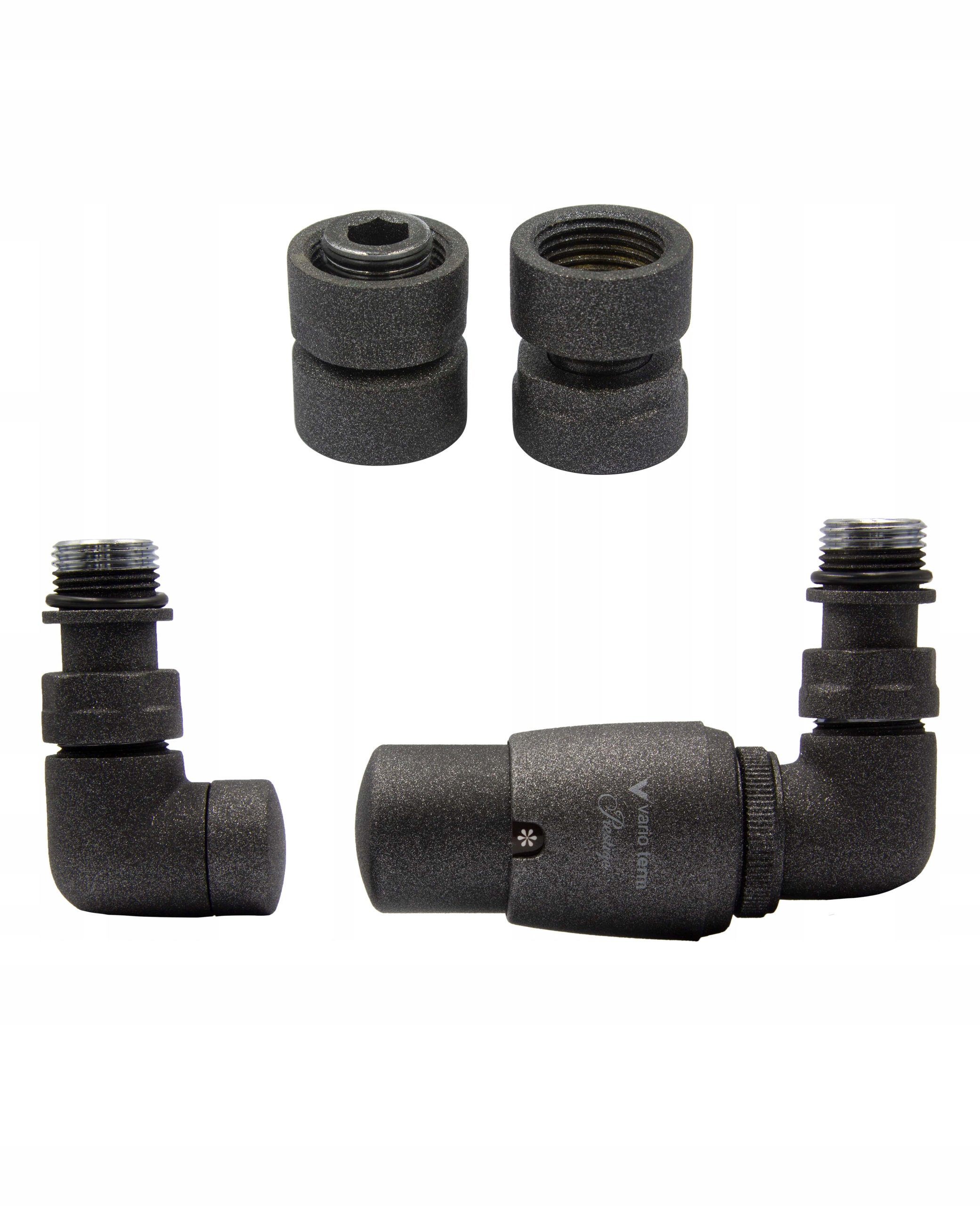 Vision termo ventily antracit + GW1 / 2 + SPRÁVNE
