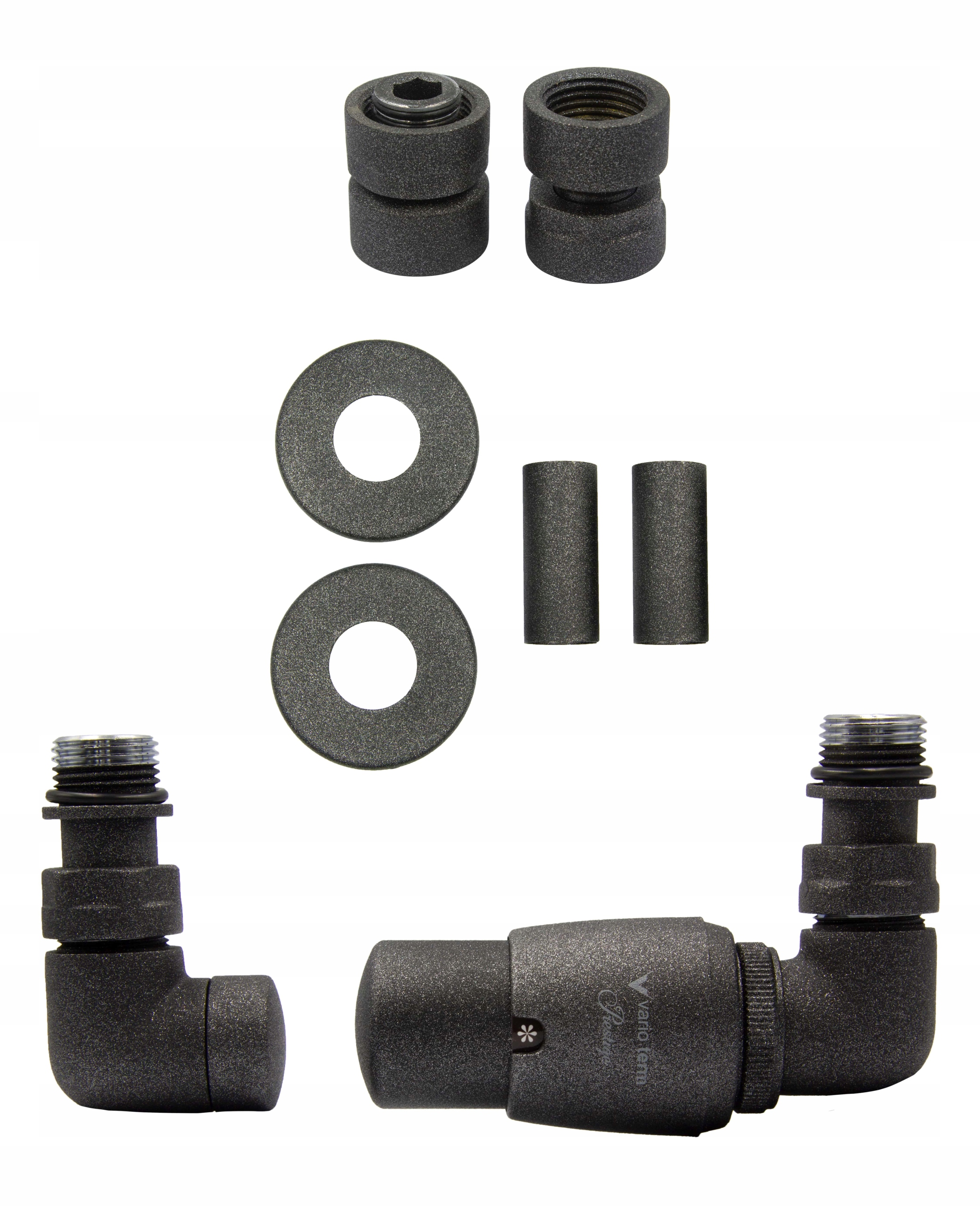 Termoventily Vision antracit + GW1 / 2 + rosetPR