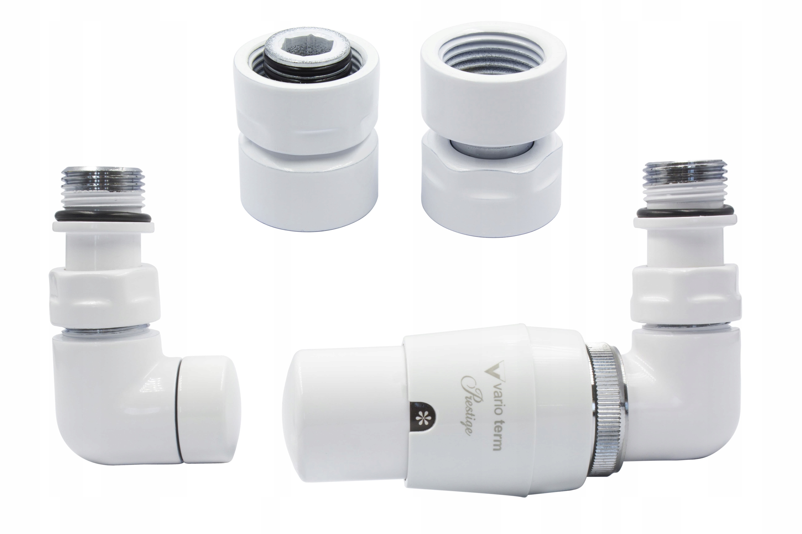 Tri biele termoventily Vision + GW1 / 2 + SPRÁVNE