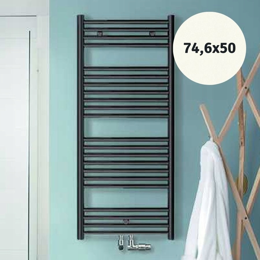 Radiátor Zehnder Klaro 74,6 × 50 biely kremeň