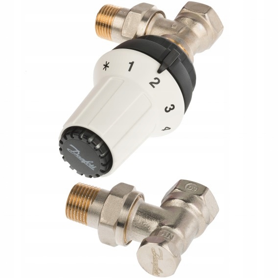 3-dielna súprava Danfoss Panda, zahnutá