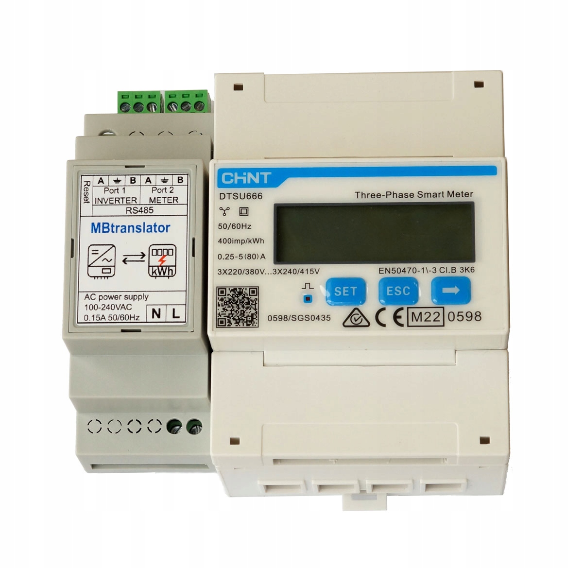 Fotovoltaika -  MBTranslator a DTSU666 Set pre invertory Huawei