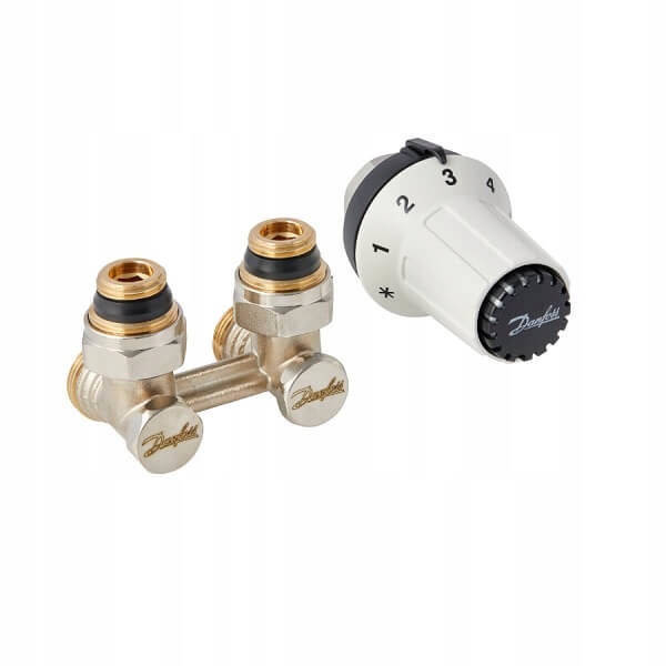 Nastavovacia hlavica M30x1,5 + rohový ventil DANFOSS