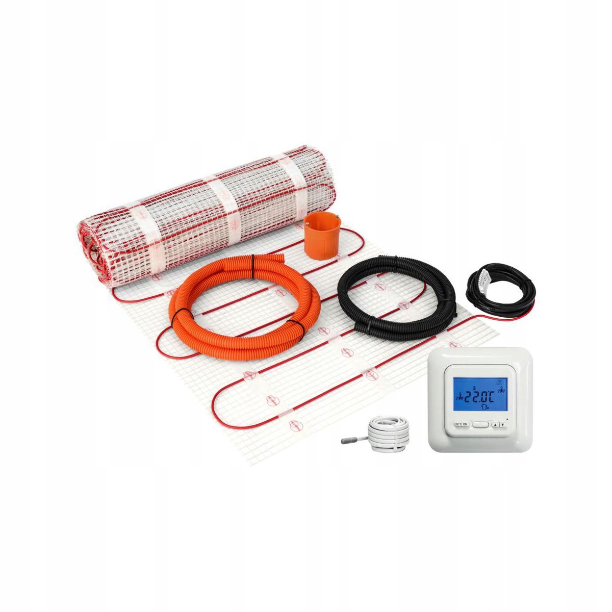 Vykurovacia zostava 1 m2 / 160 W s regulátorom P36