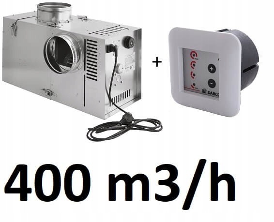 Krbová sada 400 [m3 / h] skrytý regulátor