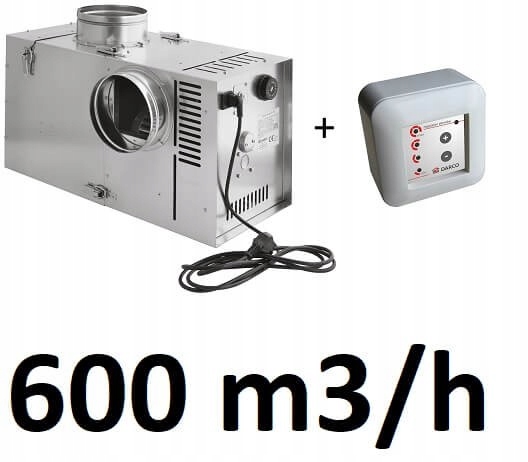 Krbová súprava 600 [m3 / h] povrchovo namontovaný regulátor