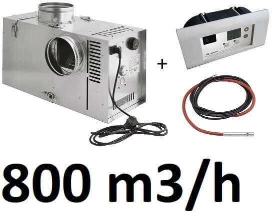 Krbová súprava 800 [m3 / h] ARO ovládač
