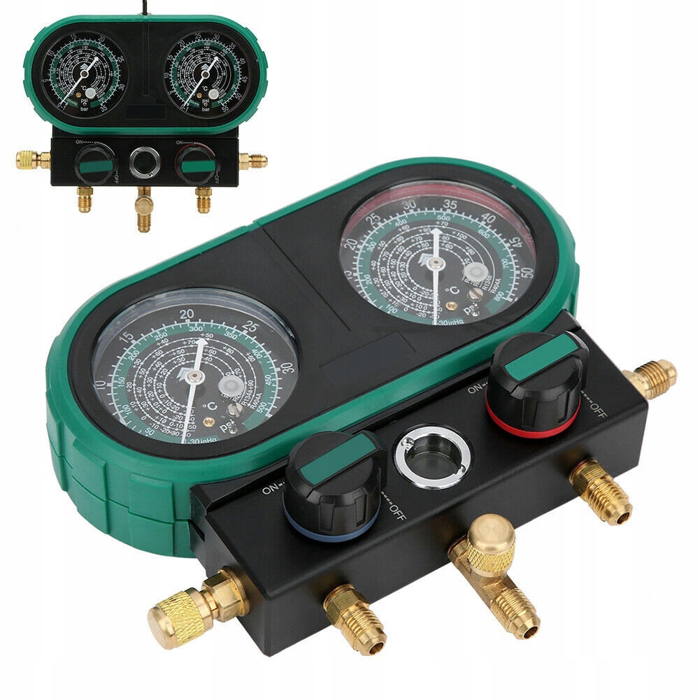 Sada meradiel R134 a R410 a R404 a s hadicami