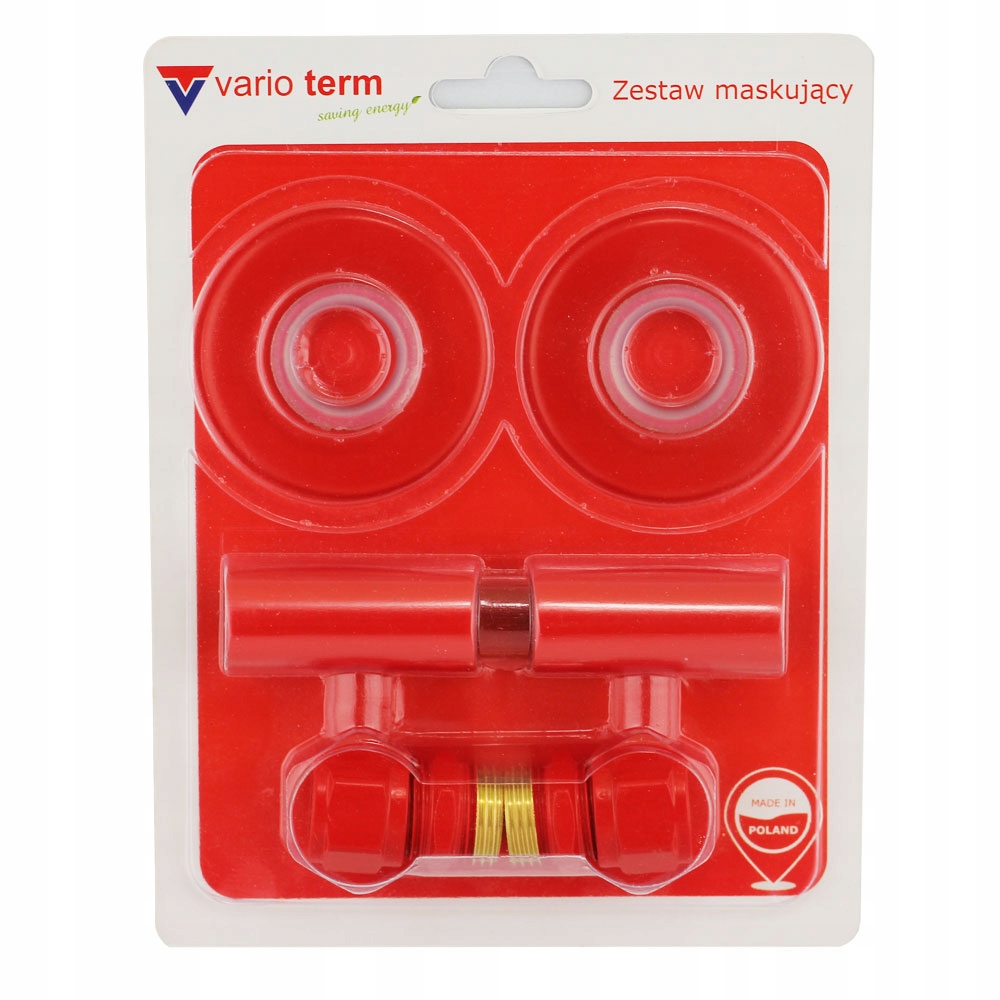 Maskovacia sada červená + svorky 1/2 x Cu 15