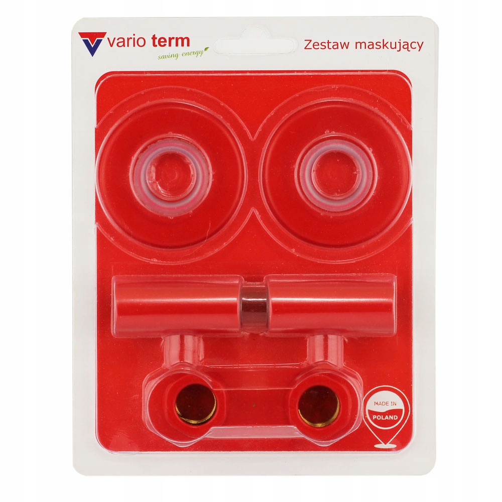 Červená maskovacia sada + svorky M22 x Cu