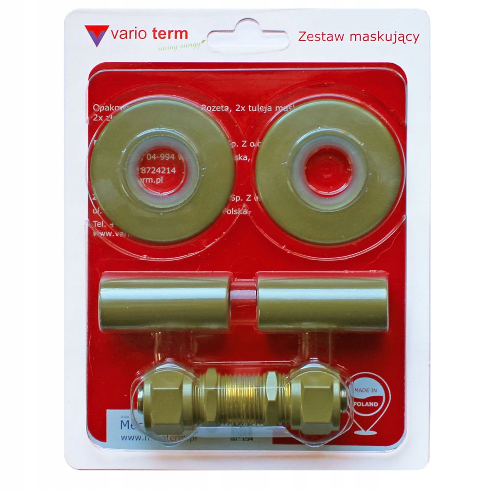 Maskovacia sada zlatá + svorky 1/2 x PEX 16