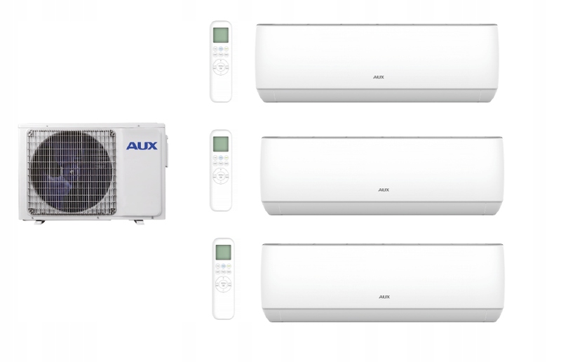 Sada J-SMART 2x 2,0 kW + 3,5 kW multi AUX