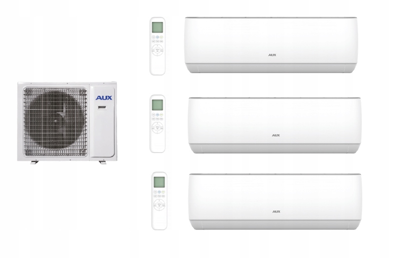 Multi AUX J-SMART sada 3x 3,5 kW 3x35m2