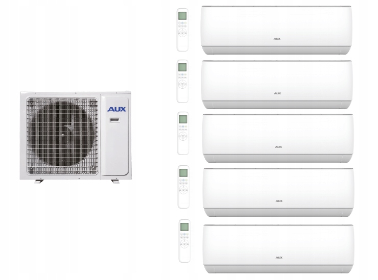 Sada J-SMART multi AUX 5x 2,5 kW 5x25m2