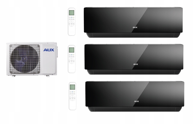 Multi AUX J-SMART ART sada 3x 2,5 kW 3x35m2