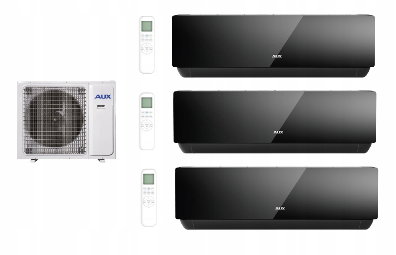 Multi AUX J-SMART ART sada 3x 3,5 kW 3x35m2