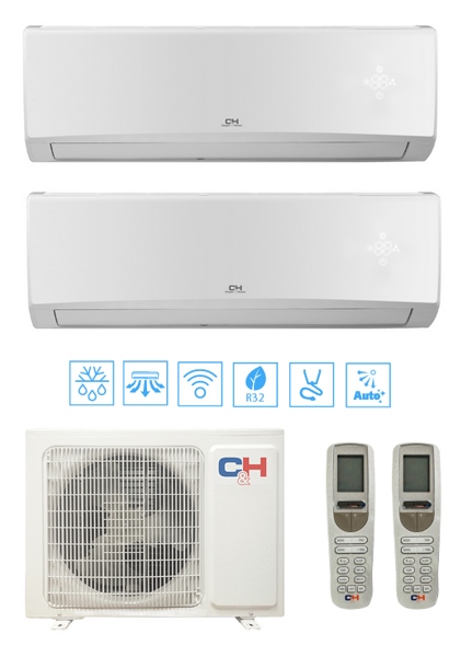 COOPER HUNTER ALPHA multi sada 2,5kW + 3,2kW