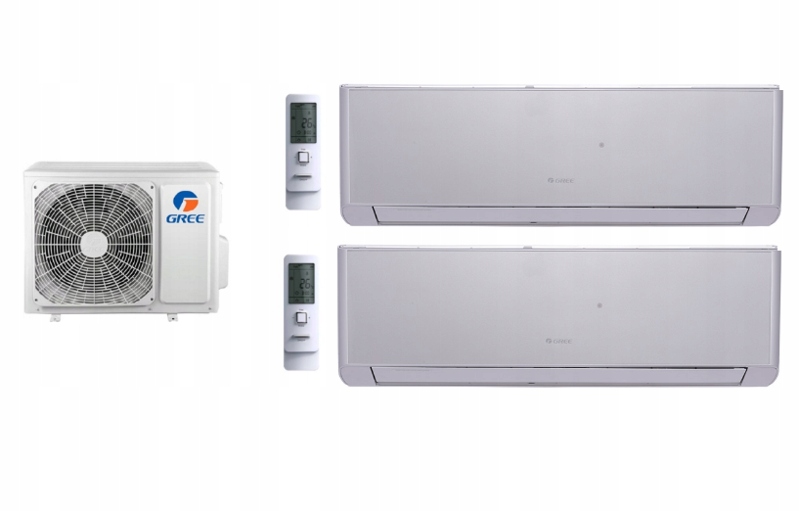 Multi GREE AMBER STANDARD 3,5kW + 5,3kW externá sada 8