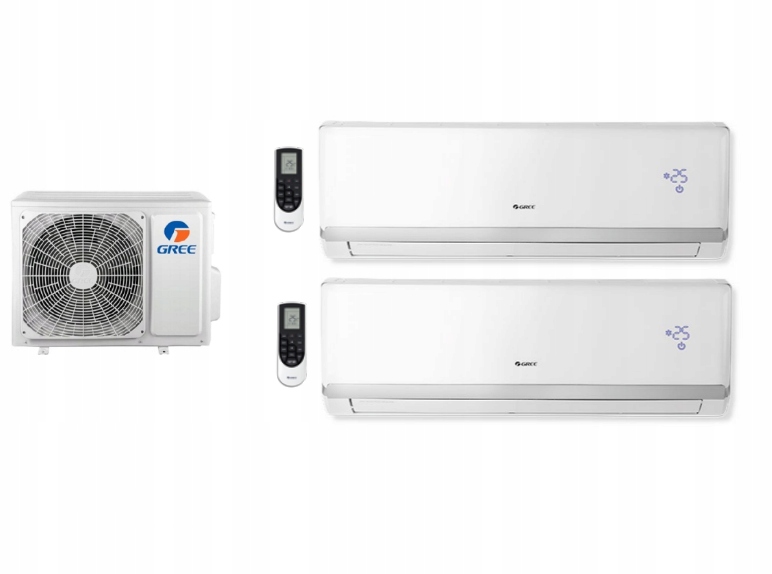 GREE LOMO LUXURY multi sada 2,6kW + 6,4kW externá 10