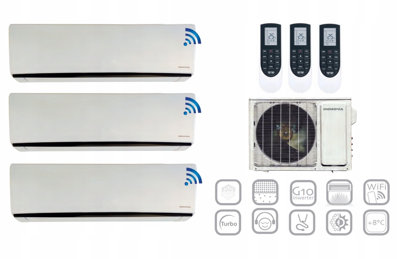 INNOVA 2,7kW + 3,5kW + 7,0kW multi sada
