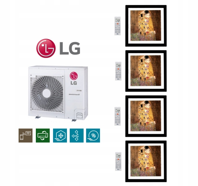 LG ART GALLERY multi sada 2x 2,6kW + 2x 3,5kW