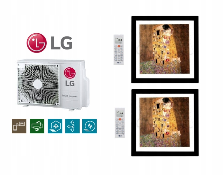 LG ART GALLERY multi sada 2x 2,6kW 2x25m2