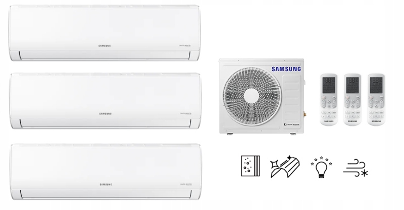 Multifunkčná sada SAMSUNG Cebu 3x 2,0kW