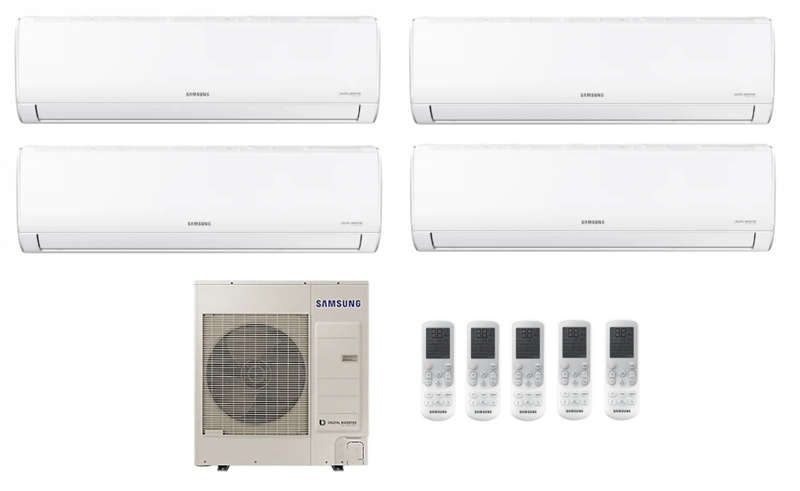 Súprava SAMSUNG Cebu 4x 2,5kW multi