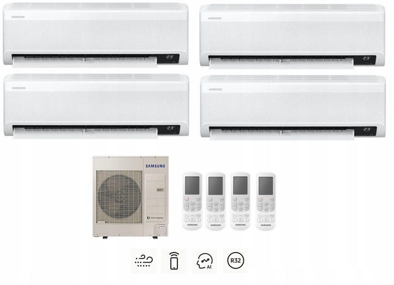 Súprava SAMSUNG Comfort 2x2,0 + 2x2,5kW