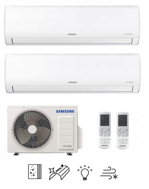 Multifunkčná súprava SAMSUNG Luzon 2,0 kW + 3,5 kW