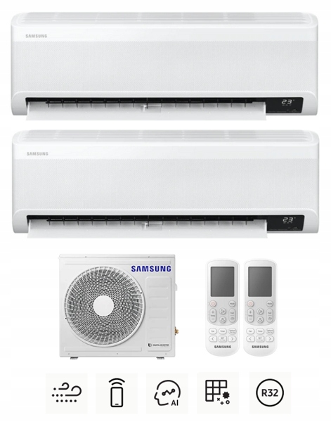 Súprava SAMSUNG Wind-Free Avant 3,5 kW + 5,0 kW