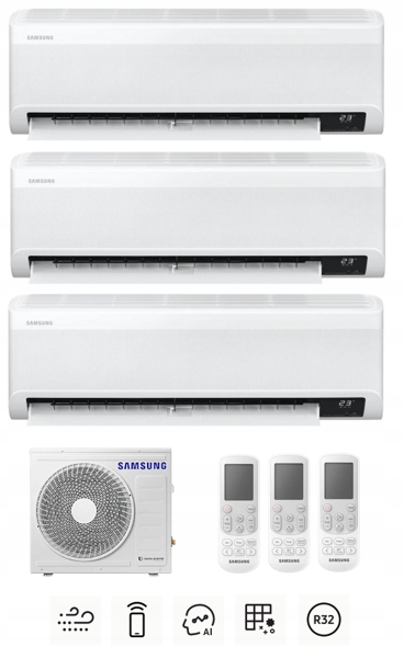 Multifunkčná súprava SAMSUNG Wind-Free Avant 3x 2,5 kW