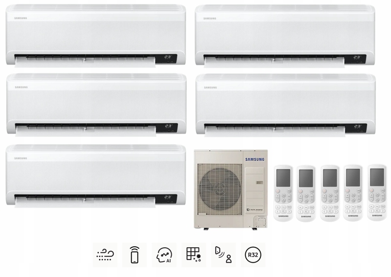 Súprava SAMSUNG Wind-Free Avant 5x 2,0 kW