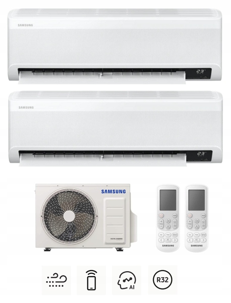 Multifunkčná súprava SAMSUNG Wind-Free Comfort 2,5 + 3,5 kW