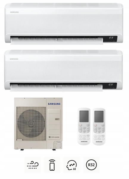 Multifunkčná súprava SAMSUNG Wind-Free Comfort 5,0 + 6,5 kW