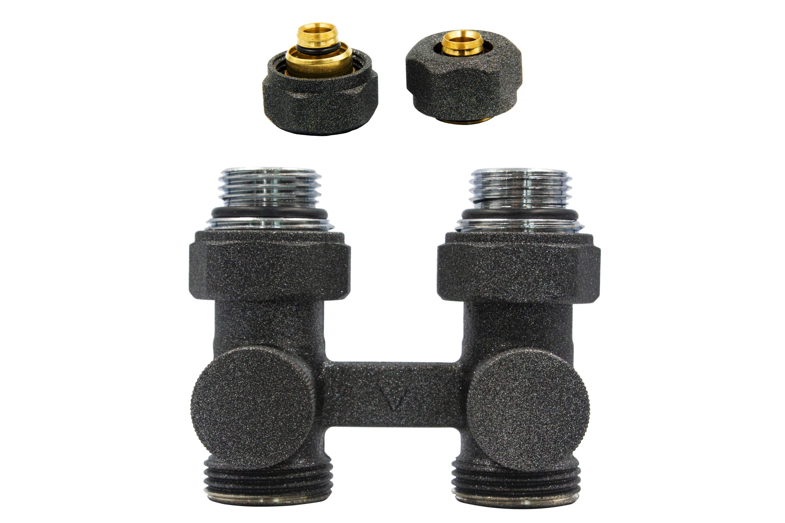 Sada pre priame pripojenie PREMIUM antracit + PEX16mm