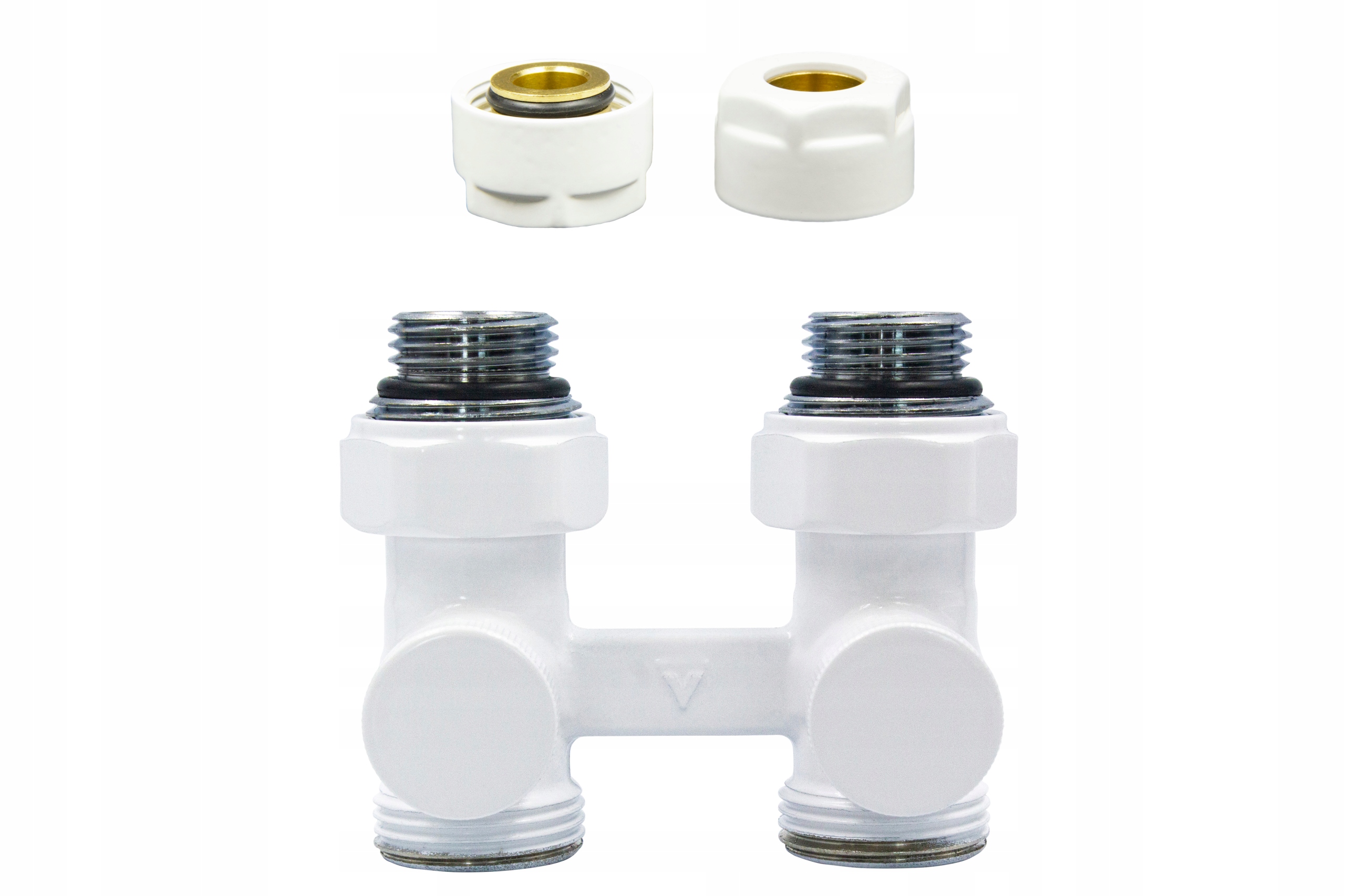 Sada pre priame pripojenie PREMIUM biela + Cu15mm
