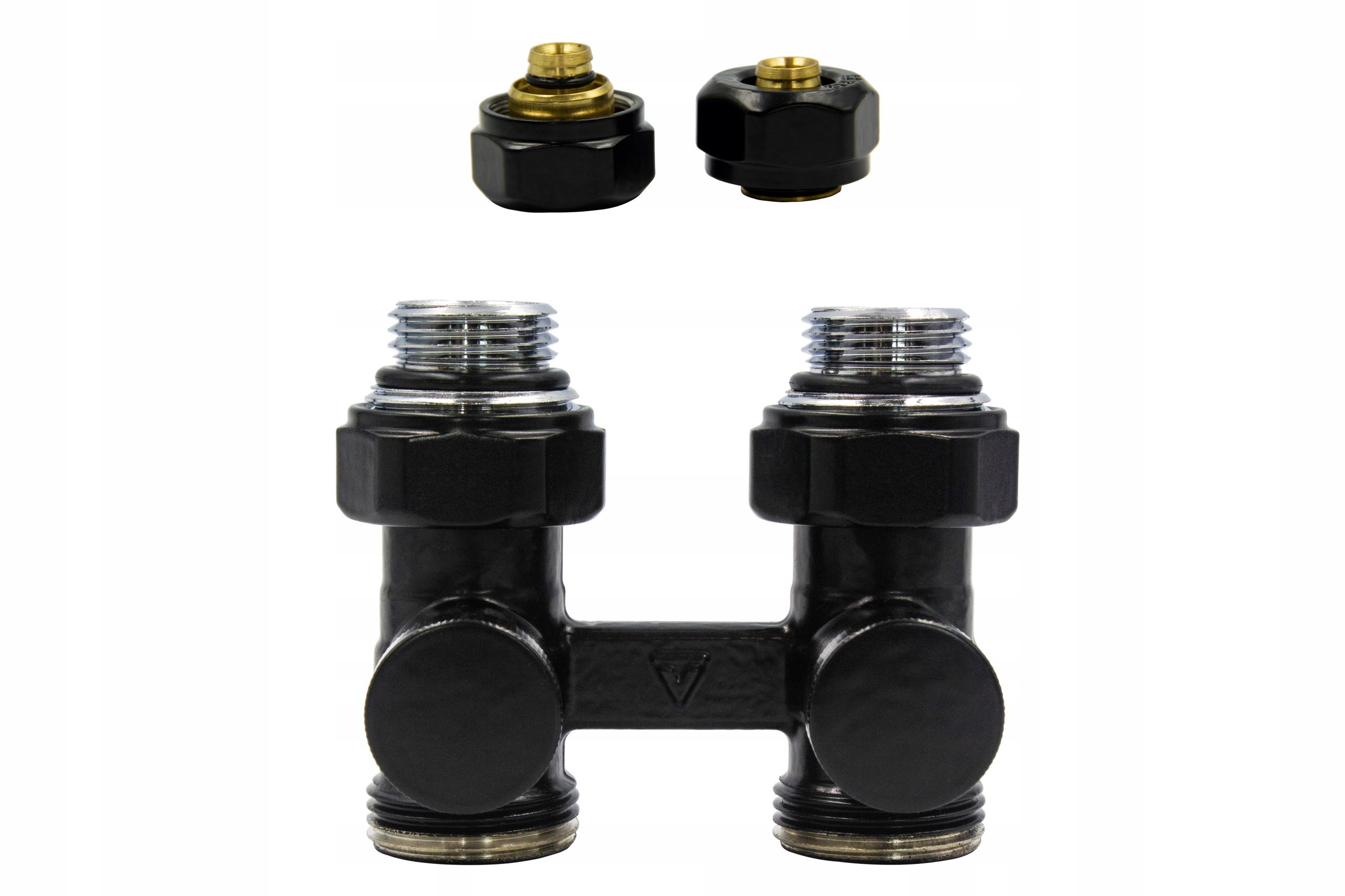 Sada pre priame pripojenie PREMIUM čierna mat + PEX16mm