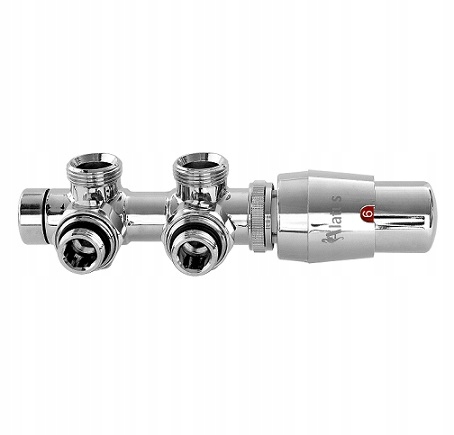 ALATUS TWINS pravouhlý termostatický set